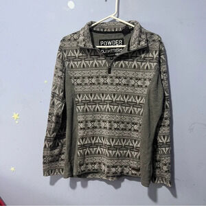 Powder Outfitters size ‎ medium pullover
